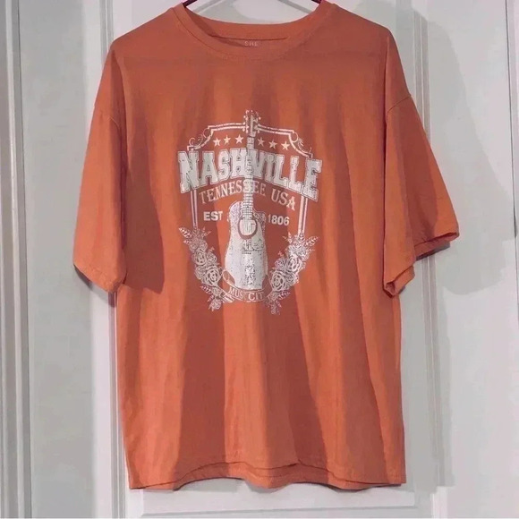SHEIN Nashville T-Shirt Super Comfy Women’s Large - Picture 1 of 9